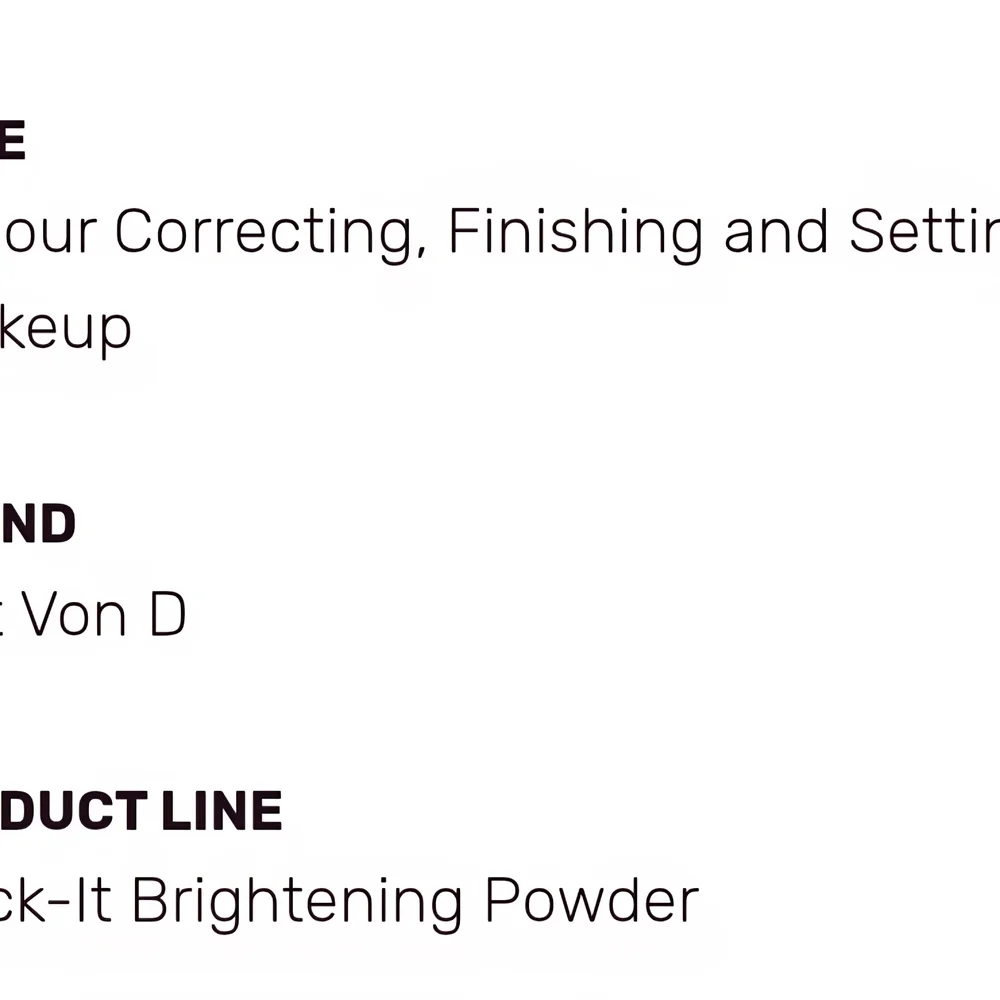 KVD Lock-it Brightening PowderTranslucent Setting Powder